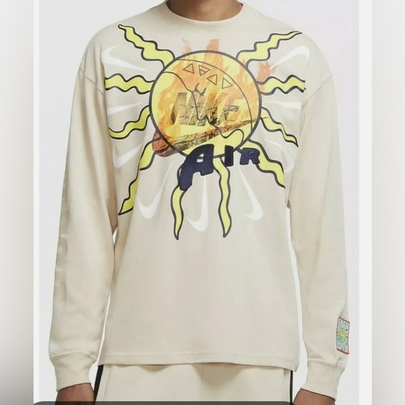 Nike Other - Nike Air Travis Scott JDI Long Sleeve Shirt DC2721-140, Size S